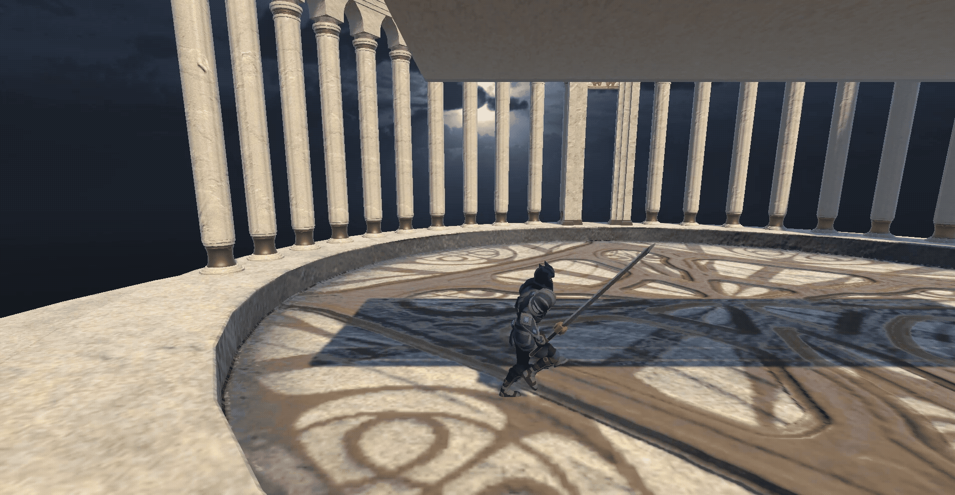 Animation d'une attaque ultime dans le jeu